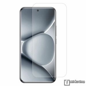 Xiaomi Redmi Note 15 Pro 5G, Előlapvédő karcálló edzett üvegfólia, 0, 3 mm vékony, 9H, Arc Edge, A képernyő sík részét védi, 1db, Átlátszó kép