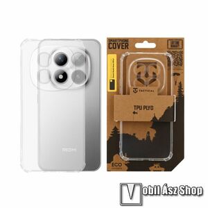 Xiaomi Redmi Note 15 Pro Plus 5G, Poco M8 Pro 5G, Tactical Plyo Armor telefontok, Kameravédelemmel, Erősített sarkok, Ütésálló, TPU, Szilikon, Átlátszó kép