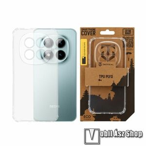 Xiaomi Redmi Note 15 Pro 4G, Tactical Plyo Armor telefontok, Kameravédelemmel, Erősített sarkok, Ütésálló, TPU, Szilikon, Átlátszó kép