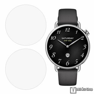 Xiaomi Watch 5, TPU okosóra képernyővédő fólia, 2db, Törlőkendővel, Átlátszó kép