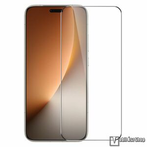 Honor Magic8 Pro, Rurihai előlapvédő karcálló edzett üvegfólia, 0, 3mm, 9H, 1db, A teljes képernyőt védi, Fekete kép