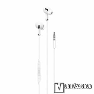 XO fülhallgató, Sztereo, Headset, 3, 5mm jack, Hangerőszabályzó és felvevő gomb, Mikrofon, EP22 kép