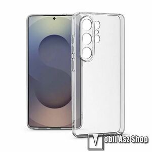 Samsung Galaxy S26 Ultra, Telefontok, Szilikon, Kamerasziget védelem, 2mm vastag, Átlátszó kép