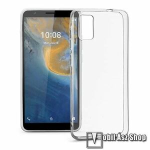 ZTE Blade A31, Telefontok, Szilikon, TPU, Ultravékony, 1db, Átlátszó kép