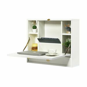 Falra szerelhető lenyitható laptopasztal kép