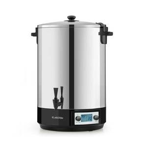 Klarstein KonfiStar 40, befőzőautomata, italadagoló, 40 l, 2500 W, 100 °C, 180 perc, digitális kép