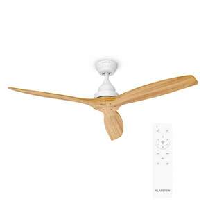 Klarstein Santa Elena mennyezeti ventilátor | 132 cm | 35 W | 25 m² | Csendes működés | Fa kép