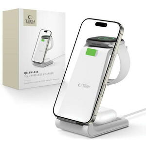 QI15W-A36 3in1 White (5906302372157) kép