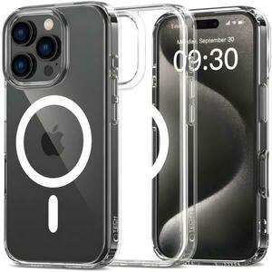 Apple iPhone 16 Pro Flexair Hybrid MagSafe case transparent (5906302311484) kép