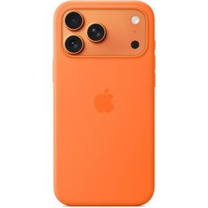 iPhone 17 Pro Max MagSafe Silicone case orange (MGFL4ZM/A) kép