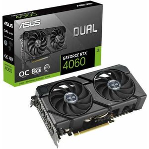 GeForce RTX 4060 DUAL 8GB GDDR6 OC V2 (DUAL-RTX4060-O8G-V2/90YV0JC4-M0NB00) kép