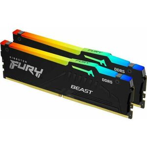FURY Beast RGB 128GB (2x64GB) DDR5 5600MHz KF556C40BBAK2-128 kép