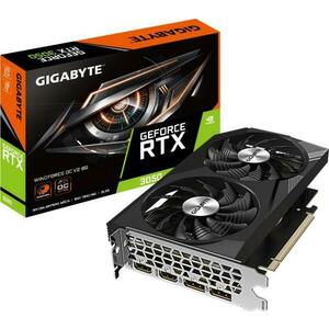 GeForce RTX 3050 WINDFORCE 8G OC V2 (GV-N3050WF2OCV2-8GD) kép