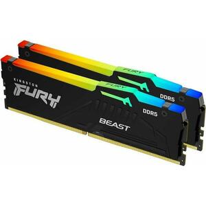 FURY Beast RGB 32GB (2x16GB) DDR5 6800MHz KF568C34BBEAK2-32 kép