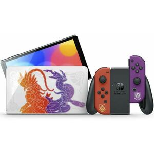 Switch OLED Model Pokémon Scarlet & Violet Edition kép