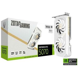 GeForce RTX 5070 Twin Edge OC White 12GB GDDR7 (ZT-B50700Q-10P) kép