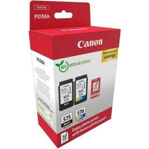 PG-575 BK + CL-576 CL Photo Value Pack (5438C004) kép