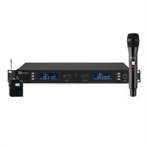 Power Dynamics PD632C 2X, 20-csatornás UHF vezeték nélküli mikrofon készlet, 1 x kézi / 1 x headset mikrofon kép