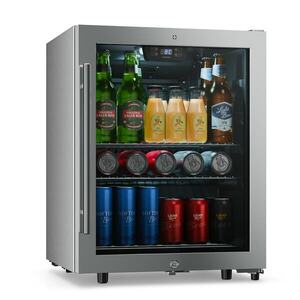 Klarstein LuxeChill italhűtő | 64 x 48 cm | LED belső világítás | Fekete kép