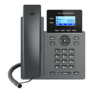 Grandstream GRP2602P, IP telefon 2 vonalas Carrier-Grade, HD LCD... kép
