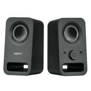 Logitech 980-000814 Hangszóró 2.0 - Z150 6W Adapteres, Fekete kép