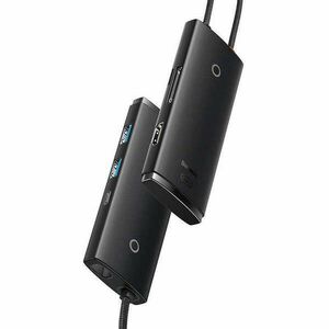 6in1 Baseus Lite sorozat USB-C 2x USB 3.0 + USB-C + HDMI + SD/TF... kép