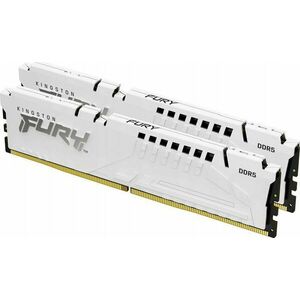 KINGSTON FURY DDR5 64GB 6000MT/s CL30 DIMM (Kit of 2) Beast White... kép