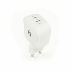 Nedis wgcha45wwt töltő 45 w | gan | pd3.0, gyorstöltési funkció, ... kép