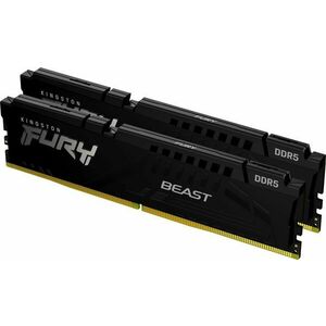 Kingston Fury Beast Black 16GB (2x8) 5600MHz CL40 DDR5 (KF556C40BBK2-16) kép