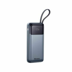 Sandberg 421-29 Powerbank integrált USB-C kábellel 20000mAh 67W - Kék kép