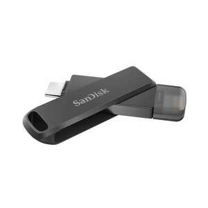 Sandisk 186554 pendrive, iXPAND™ FLASH Drive Luxe 256GB, USB-C+LIGHTNING kép