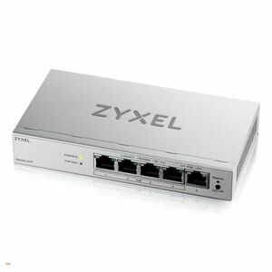 Zyxel GS1200-5HPV3-EU0101F Fémházas 5-port Gigabit PoE+ Asztali Switch kép