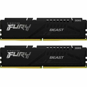 Kingston fury memória ddr5 32gb 6000mt/s cl30 dimm (kit of 2) bea... kép
