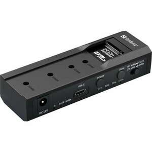 SANDBERG USB dokkoló, USB 3.2 Cloner and Dock for M2 + NVMe + SATA kép