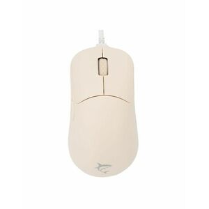 White Shark GRAPHENE-BE, GM-5014BE gamer egér, 6D, bézs, 6200 dpi, RGB kép