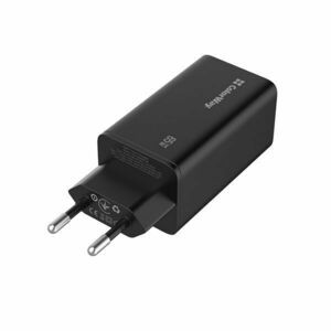 Colorway USB-A / 2x USB-C Hálózati Gyorstöltő Adapter 65W - Fekete kép