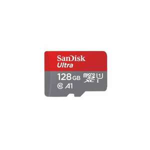 Sandisk 215422 MicroSD Ultra ANDROID kártya 128GB, 140MB/s, A1, C... kép