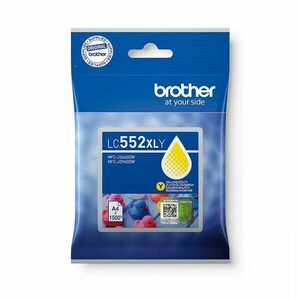 Brother LC552XLY Tintapatron Yellow 16, 5 ml 1.500 oldal kapacitás kép
