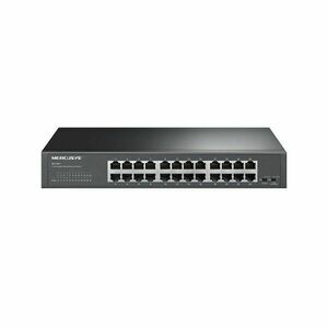 MERCUSYS MS124GS 24x1000Mbps Fémházas Asztali/Rackes Switch kép