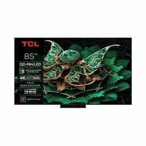 TCL 85C7K 2, 16 M (85") 4K Ultra HD Smart Wi-Fi Fémes 3000 cd... kép