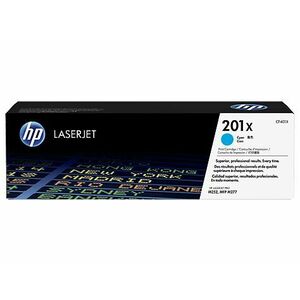 HP CF401X (201X) cián nagykapcítású toner kép