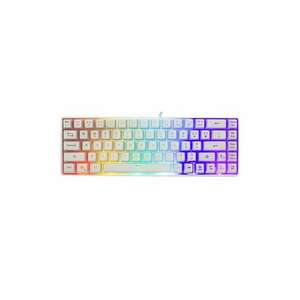 White Shark GK-2201W-US RONIN-W fehér membrán gamer billentyűzet kép