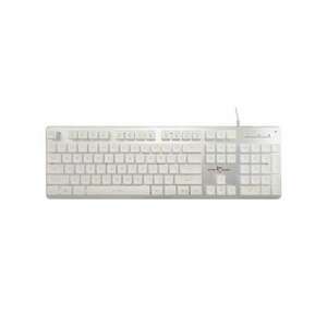 White Shark TACHI-W-US, GK-003241W-US, fehér gamer billentyűzet (angol) kép