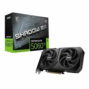 Msi videokártya pci-ex16x nvidia rtx 5060 ti shadow 2x plus 8gb d... kép