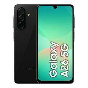 Samsung SM-A266B Galaxy A26 Dual SIM 5G 8GB RAM 256GB, fekete EU kép