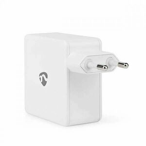 Nedis WCGPD100W100WT USB-C Hálózati töltő - Fehér (100W) kép