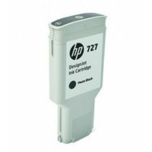 Hp 727/f9j79a tintapatron photo black original kép