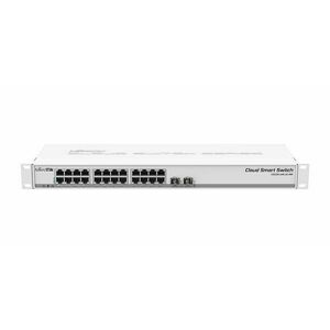 Mikrotik Switch Smart - CSS326-24G-2S+RM (24port 1Gbps + 2port SF... kép