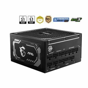 MSI MAG A1000GL PCIE5 1000 W Fekete tápegység kép