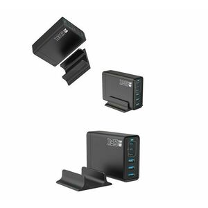 BLACKBIRD BH1669 hálózati töltő 3 USB+3 Type-C aljzat 135W, PD gy... kép